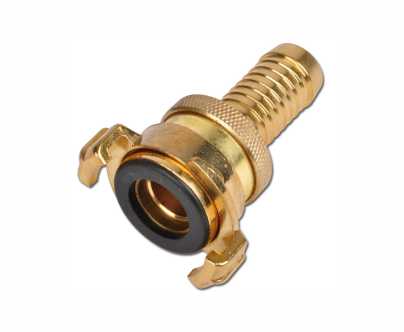 GEKA-Klauenkupplung Schlauchstück mit Verschraubungsring 150 cm 